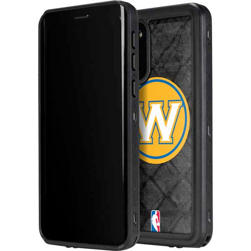 NBA Golden State Warriors Dark Rust Galaxy S20 Waterproof Case