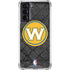NBA Golden State Warriors Dark Rust Galaxy S21 5G Clear Case