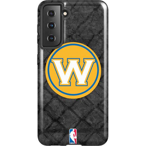 NBA Golden State Warriors Dark Rust Galaxy S21 5G Pro Case