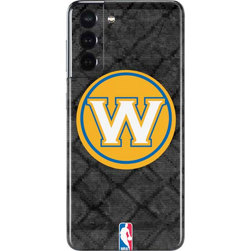 NBA Golden State Warriors Dark Rust Galaxy S21 5G Skin