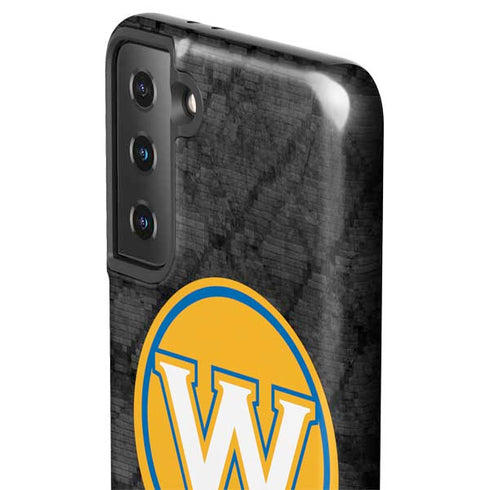 NBA Golden State Warriors Dark Rust Galaxy S21 Plus 5G Pro Case