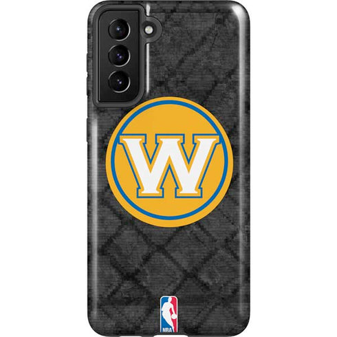 NBA Golden State Warriors Dark Rust Galaxy S21 Plus 5G Pro Case