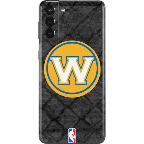 NBA Golden State Warriors Dark Rust Galaxy S21 Plus 5G Skin