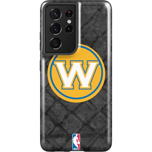 NBA Golden State Warriors Dark Rust Galaxy S21 Ultra 5G Pro Case