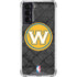 NBA Golden State Warriors Dark Rust Galaxy S22 Clear Case