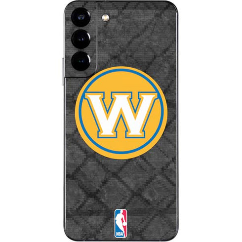 NBA Golden State Warriors Dark Rust Galaxy S22 Plus Skin