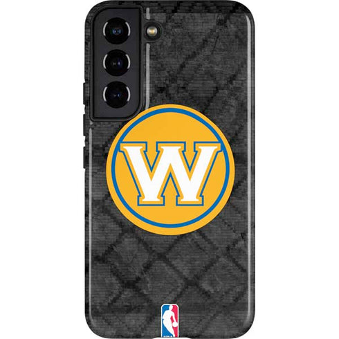 NBA Golden State Warriors Dark Rust Galaxy S22 Pro Case