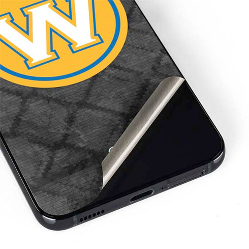 NBA Golden State Warriors Dark Rust Galaxy S22 Skin