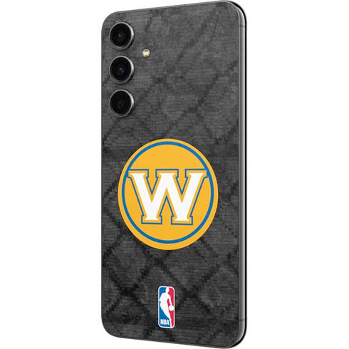 NBA Golden State Warriors Dark Rust Galaxy S23 FE Skin