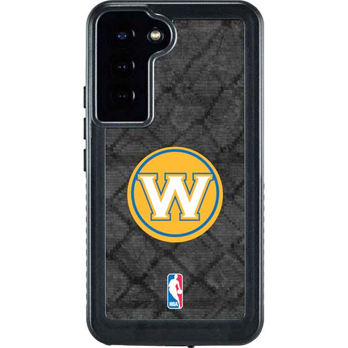 NBA Golden State Warriors Dark Rust Galaxy S23 Plus Waterproof Case