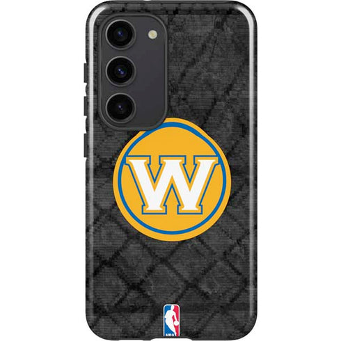 NBA Golden State Warriors Dark Rust Galaxy S23 Pro Case
