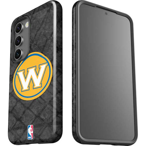 NBA Golden State Warriors Dark Rust Galaxy S23 Pro Case