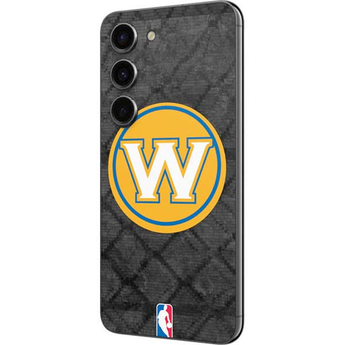 NBA Golden State Warriors Dark Rust Galaxy S23 Skin