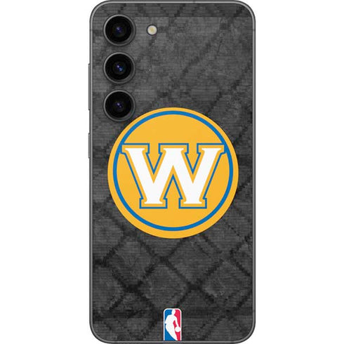NBA Golden State Warriors Dark Rust Galaxy S23 Skin