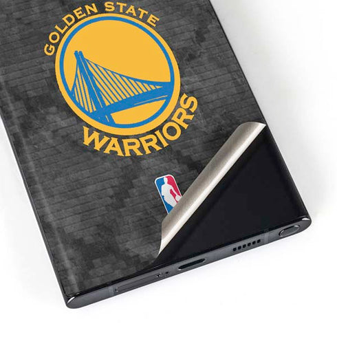 NBA Golden State Warriors Dark Rust Galaxy S23 Ultra Skin