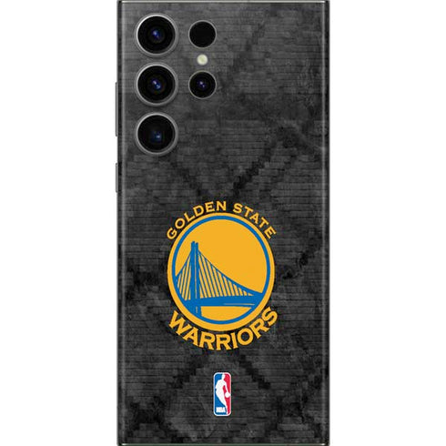 NBA Golden State Warriors Dark Rust Galaxy S23 Ultra Skin