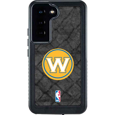 NBA Golden State Warriors Dark Rust Galaxy S23 Waterproof Case