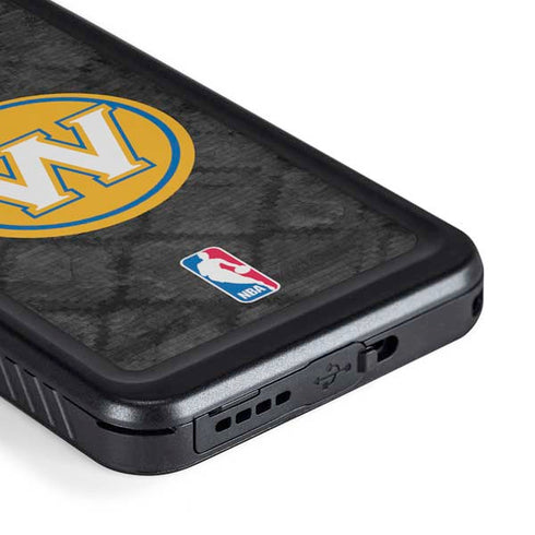 NBA Golden State Warriors Dark Rust Galaxy S23 Waterproof Case