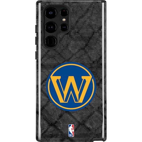 NBA Golden State Warriors Dark Rust Galaxy S24 Ultra Impact Case