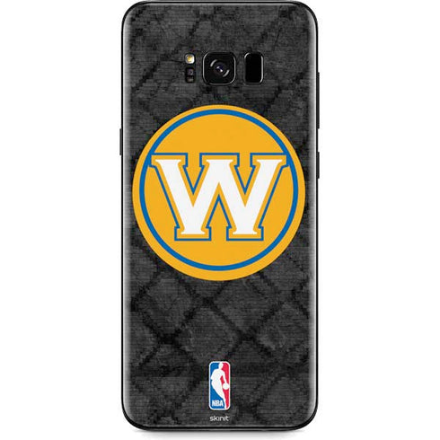 NBA Golden State Warriors Dark Rust Galaxy S8 Plus Skin