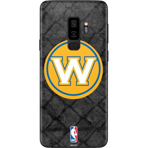 NBA Golden State Warriors Dark Rust Galaxy S9 Plus Skin