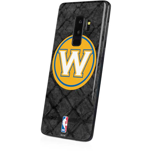 NBA Golden State Warriors Dark Rust Galaxy S9 Plus Skin