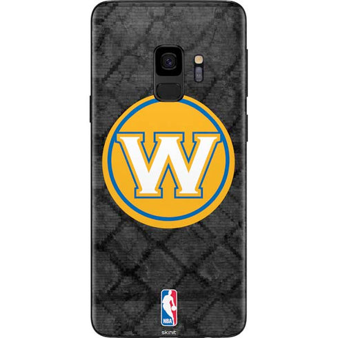 NBA Golden State Warriors Dark Rust Galaxy S9 Skin