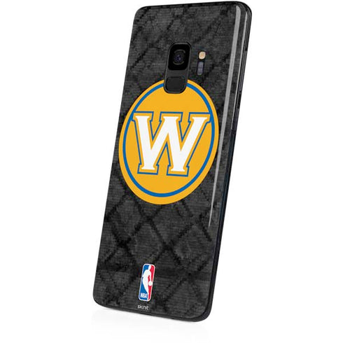 NBA Golden State Warriors Dark Rust Galaxy S9 Skin