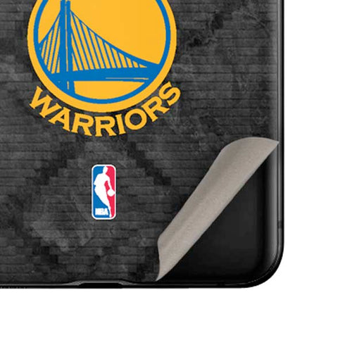 NBA Golden State Warriors Dark Rust Galaxy Z Flip Skin