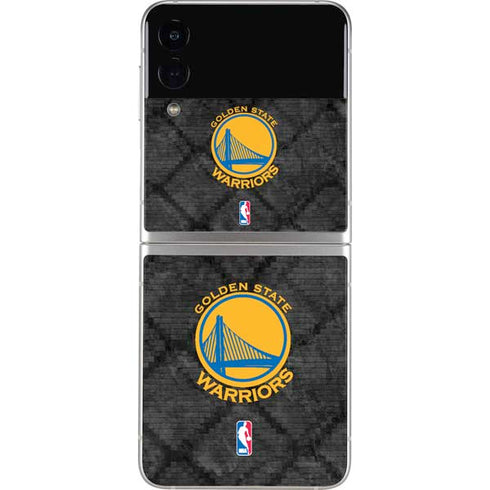 NBA Golden State Warriors Dark Rust Galaxy Z Flip4 5G Skin