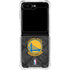 NBA Golden State Warriors Dark Rust Galaxy Z Flip5 5G Clear Case