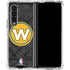 NBA Golden State Warriors Dark Rust Galaxy Z Fold4 5G Clear Case