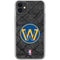 NBA Golden State Warriors Dark Rust iPhone 11 Clear Case
