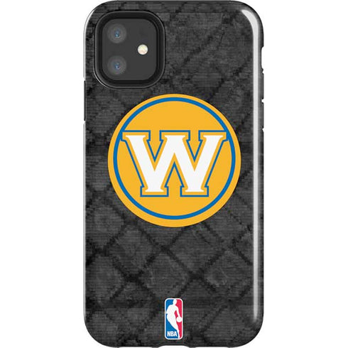 NBA Golden State Warriors Dark Rust iPhone 11 Impact Case
