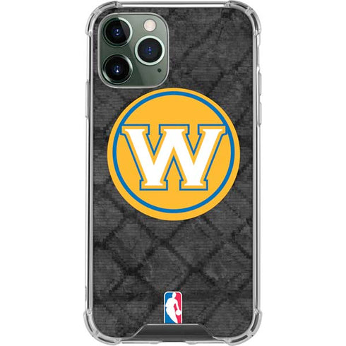 NBA Golden State Warriors Dark Rust iPhone 11 Pro Max Clear Case