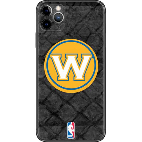 NBA Golden State Warriors Dark Rust iPhone 11 Pro Max Skin
