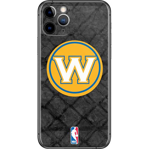 NBA Golden State Warriors Dark Rust iPhone 11 Pro Skin