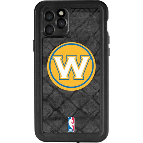 NBA Golden State Warriors Dark Rust iPhone 11 Pro Waterproof Case