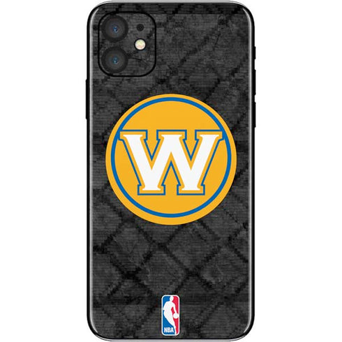 NBA Golden State Warriors Dark Rust iPhone 11 Skin
