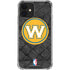 NBA Golden State Warriors Dark Rust iPhone 12 Clear Case
