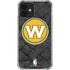 NBA Golden State Warriors Dark Rust iPhone 12 Mini Clear Case