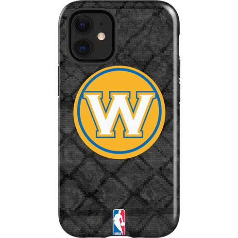 NBA Golden State Warriors Dark Rust iPhone 12 Mini Impact Case