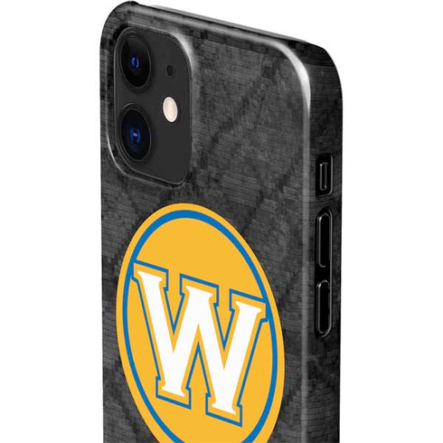NBA Golden State Warriors Dark Rust iPhone 12 Mini Lite Case