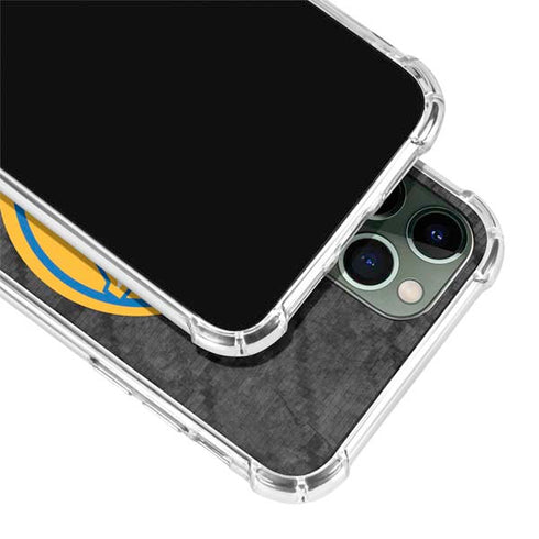 NBA Golden State Warriors Dark Rust iPhone 12 Pro Clear Case