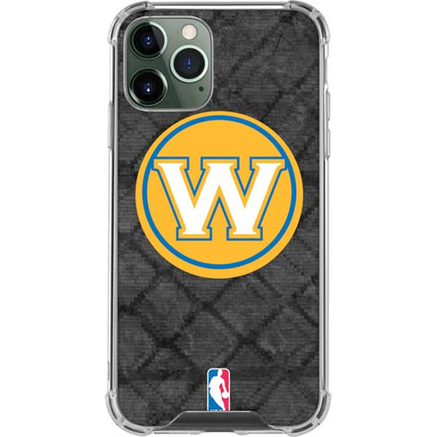 NBA Golden State Warriors Dark Rust iPhone 12 Pro Max Clear Case