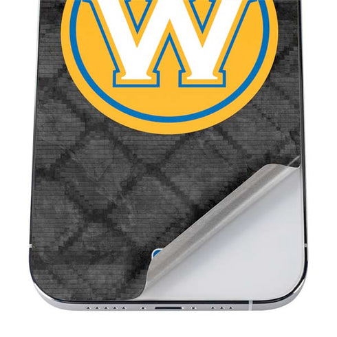 NBA Golden State Warriors Dark Rust iPhone 12 Pro Skin