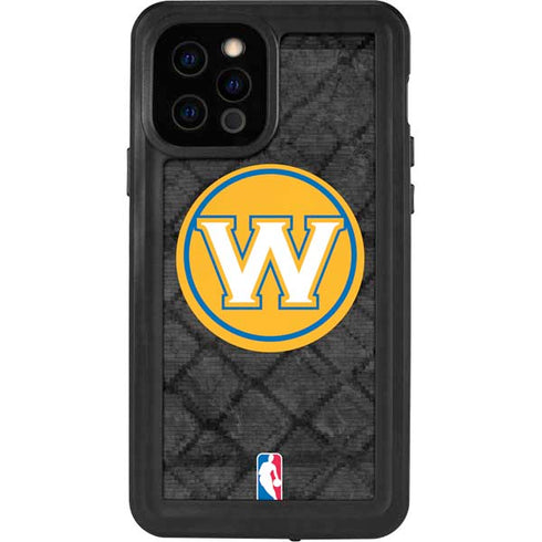 NBA Golden State Warriors Dark Rust iPhone 12 Pro Waterproof Case
