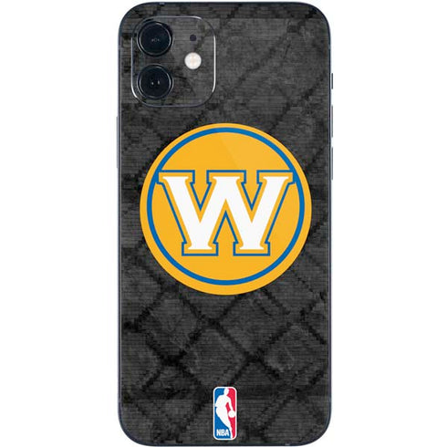 NBA Golden State Warriors Dark Rust iPhone 12 Skin