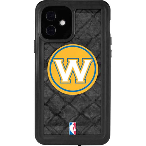 NBA Golden State Warriors Dark Rust iPhone 12 Waterproof Case