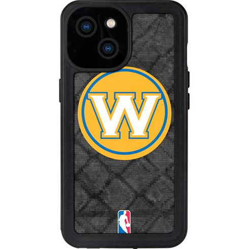 NBA Golden State Warriors Dark Rust iPhone 13 Mini Waterproof Case